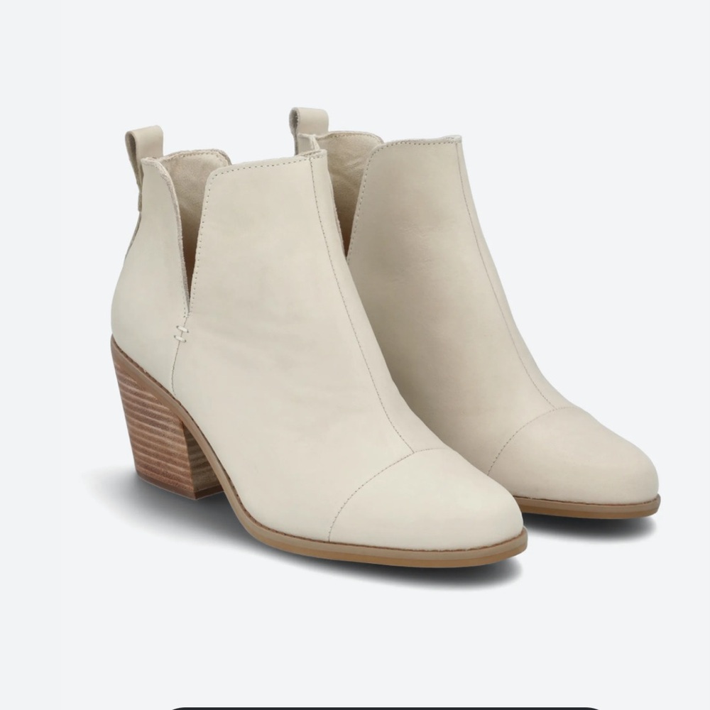 TOMS Everly Leather Bootie